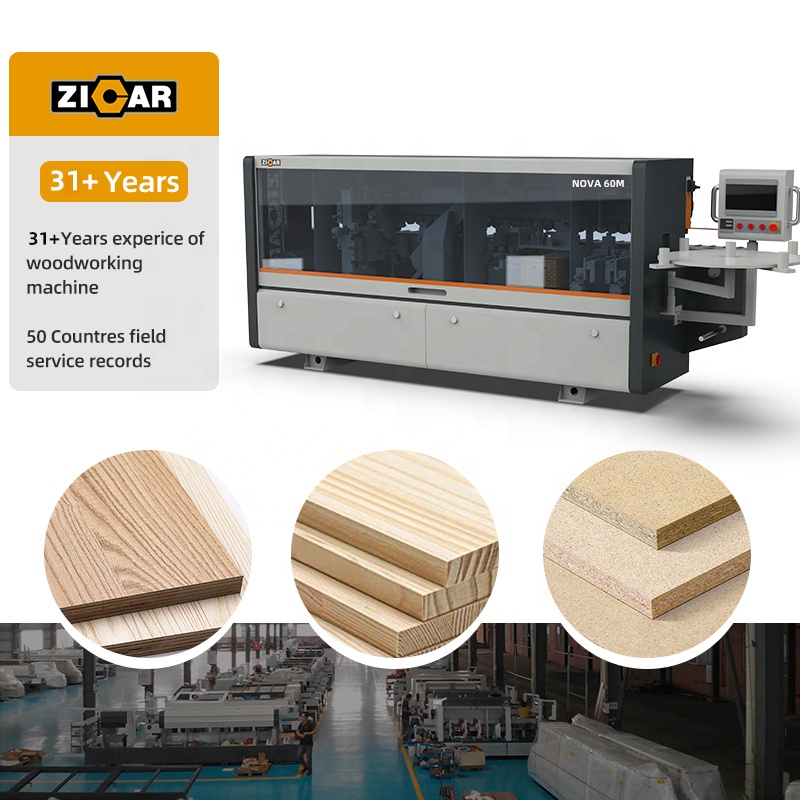 Zicar Woodworking Machinery - เครื่องตัดขอบแผ่นพีวีซีอิตาลี ZICAR Nanxing Machinery เครื่องตัดขอบเมลามีนพีวีซีสำหรับงานไม้ เครื่องตัดขอบอัตโนมัติ