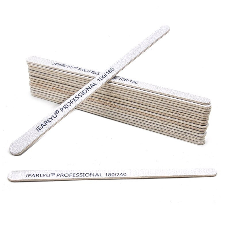 Woodworking Files - ตะไบเล็บไม้หนาแข็งแรง10ชิ้น100 180 240 Lima Buffer ตะไบทำเล็บมือตะไบขัดเล็บอุปกรณ์เสริมกระดานขัดทราย