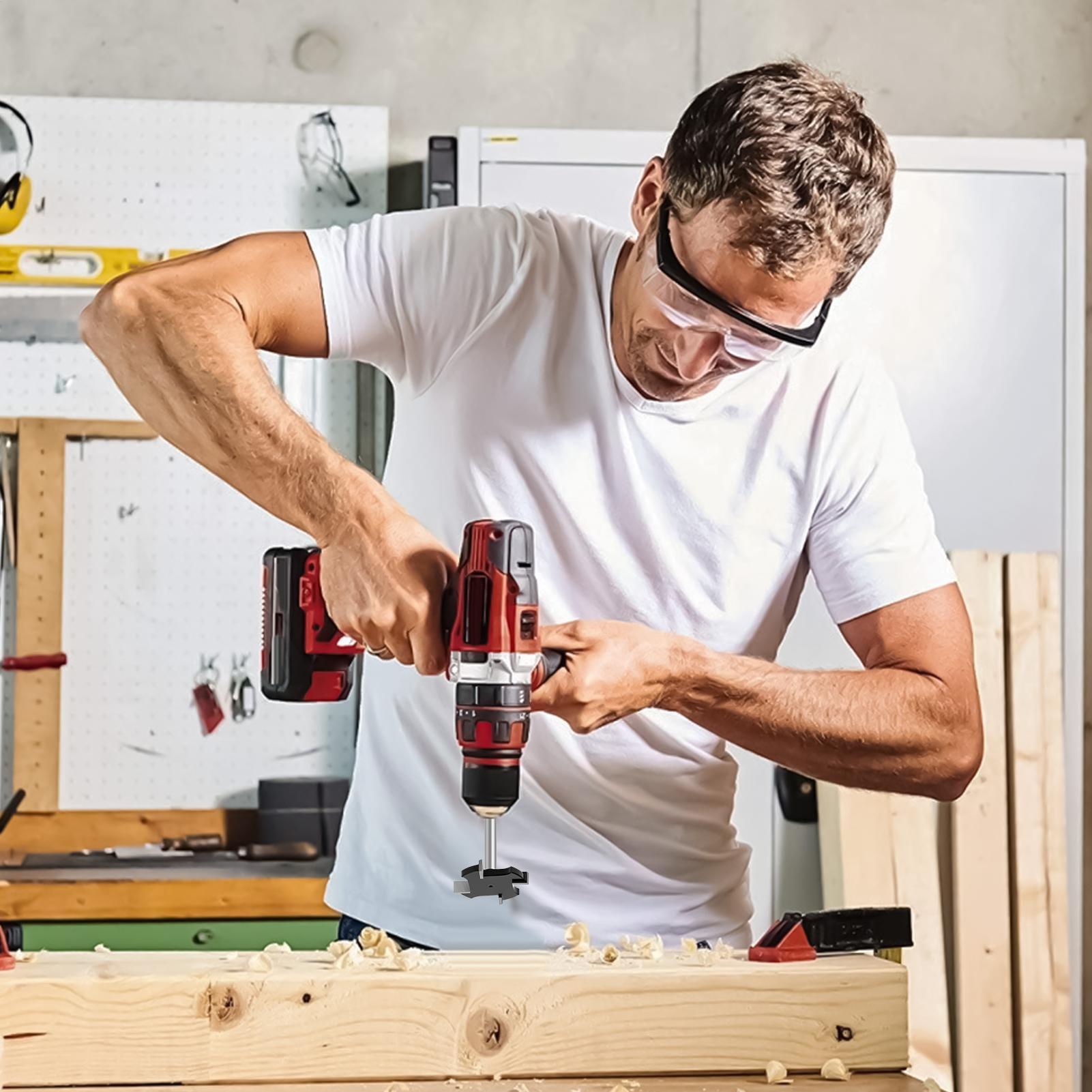 Router Bits For Woodworking - ดอกเราเตอร์แบบแบน ขนาด 1/4 นิ้ว สำหรับงานกัดไม้ 4