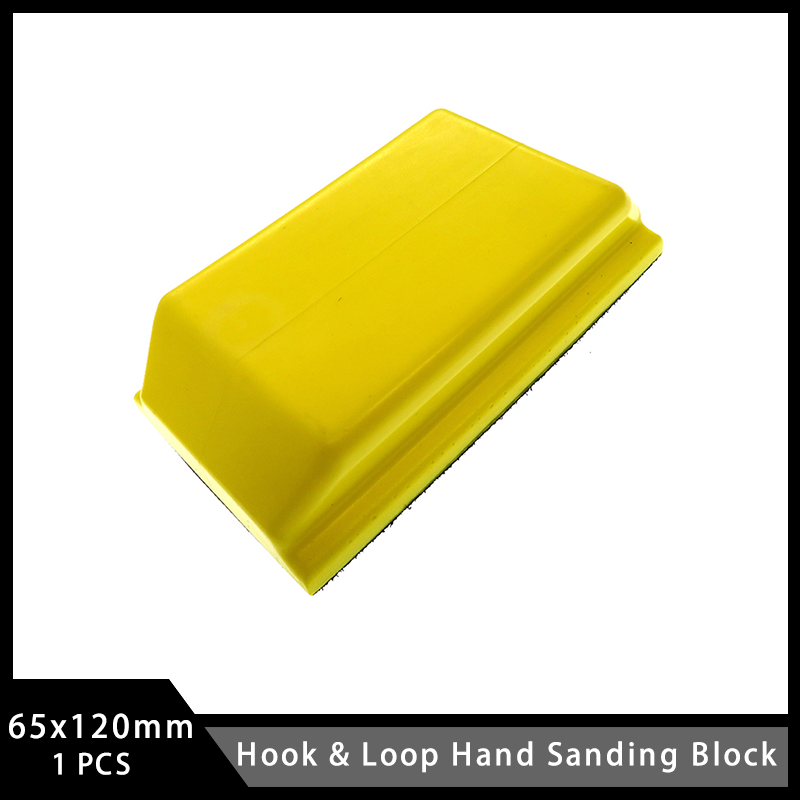 Woodworking Or Woodworking - 65X120 มม.Hook & LOOP Hand Sanding