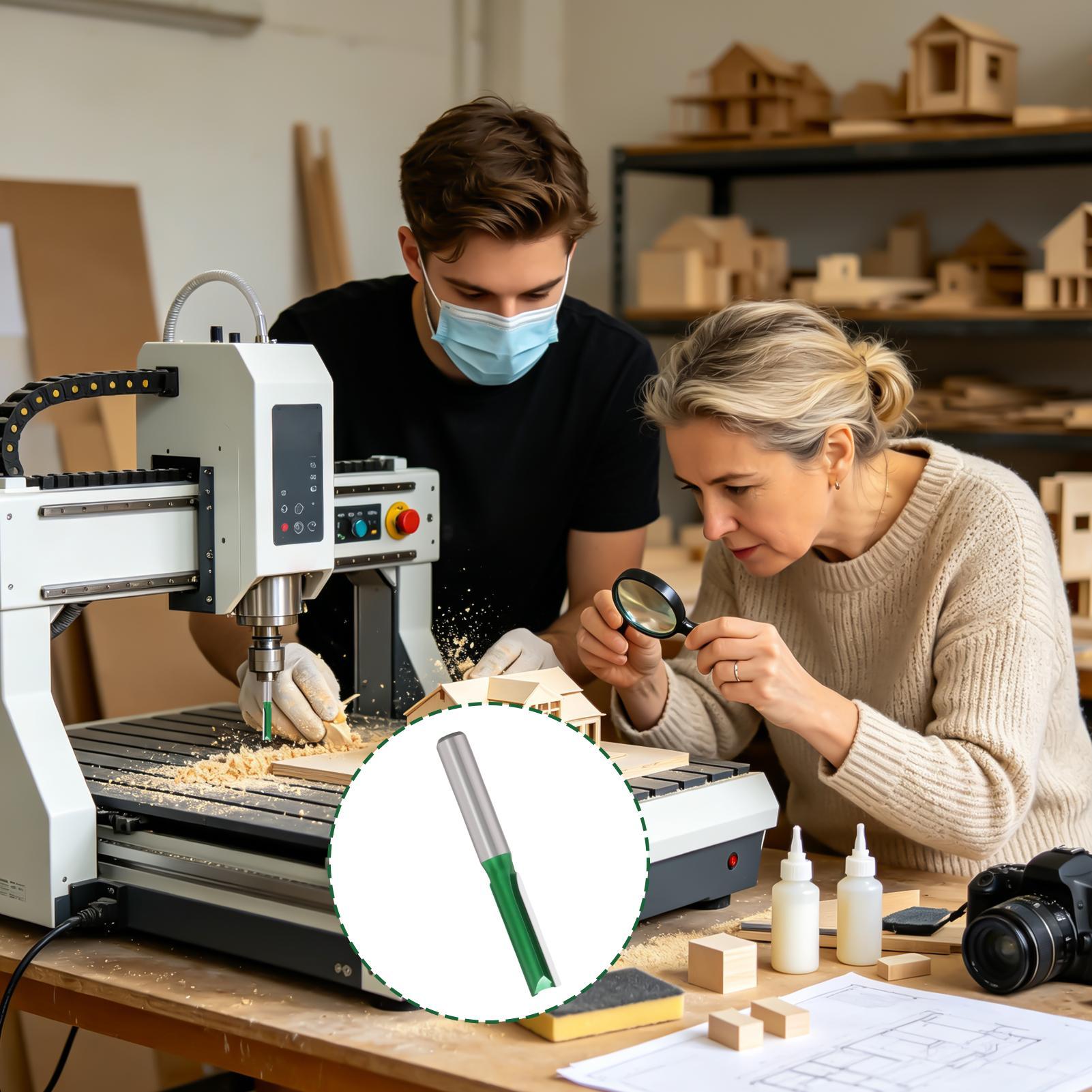 ดอกเราเตอร์แบบตรง ขนาดก้าน 0.3 - Router Bits For Woodworking บทวิจารณ์และราคา