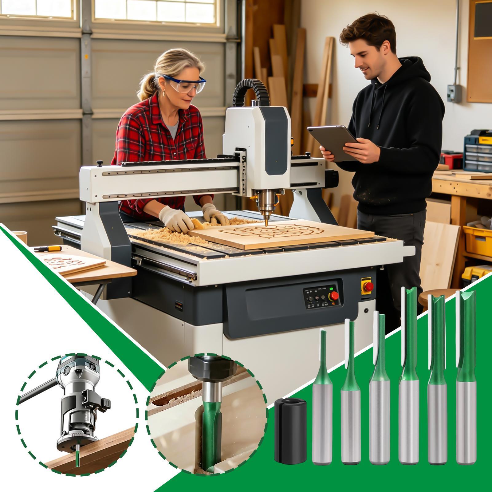 ดอกเราเตอร์แบบตรง ขนาดก้าน 0.3 - Router Bits For Woodworking บทวิจารณ์และราคา