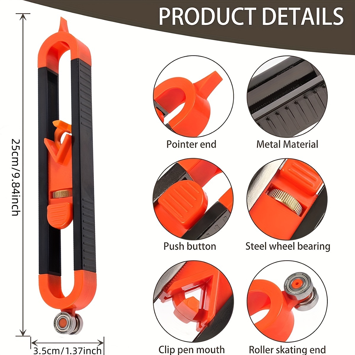 เครื่องมือวัดรูปทรงและขีดเส้น, - Woodworking Essentials บทวิจารณ์และราคา