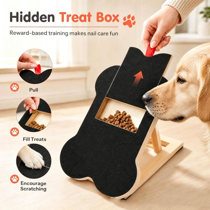 แผ่นขัดเล็บสุนัขไม้พร้อมแผ่นรอ - Woodworking Files บทวิจารณ์และราคา