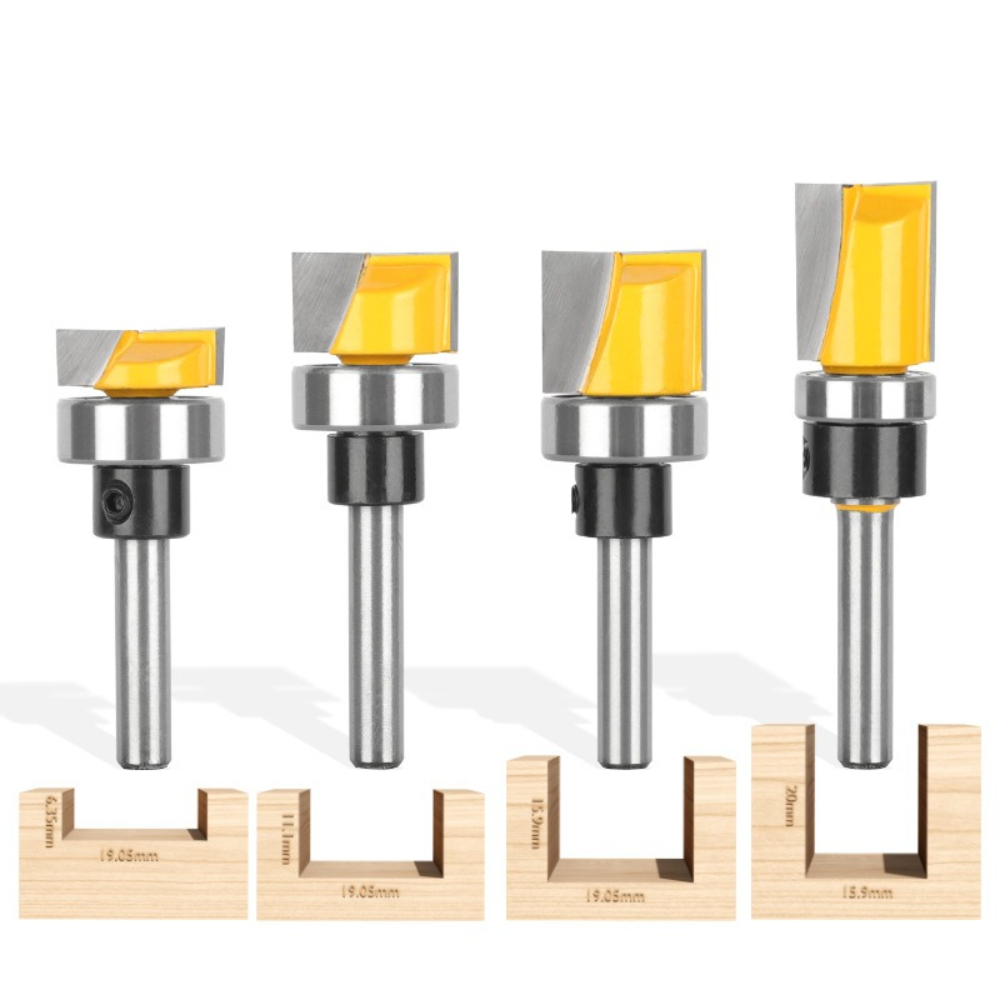 ดอกเราเตอร์แบบฟลัชทริม ขนาด 1/ - Router Bits For Woodworking บทวิจารณ์และราคา