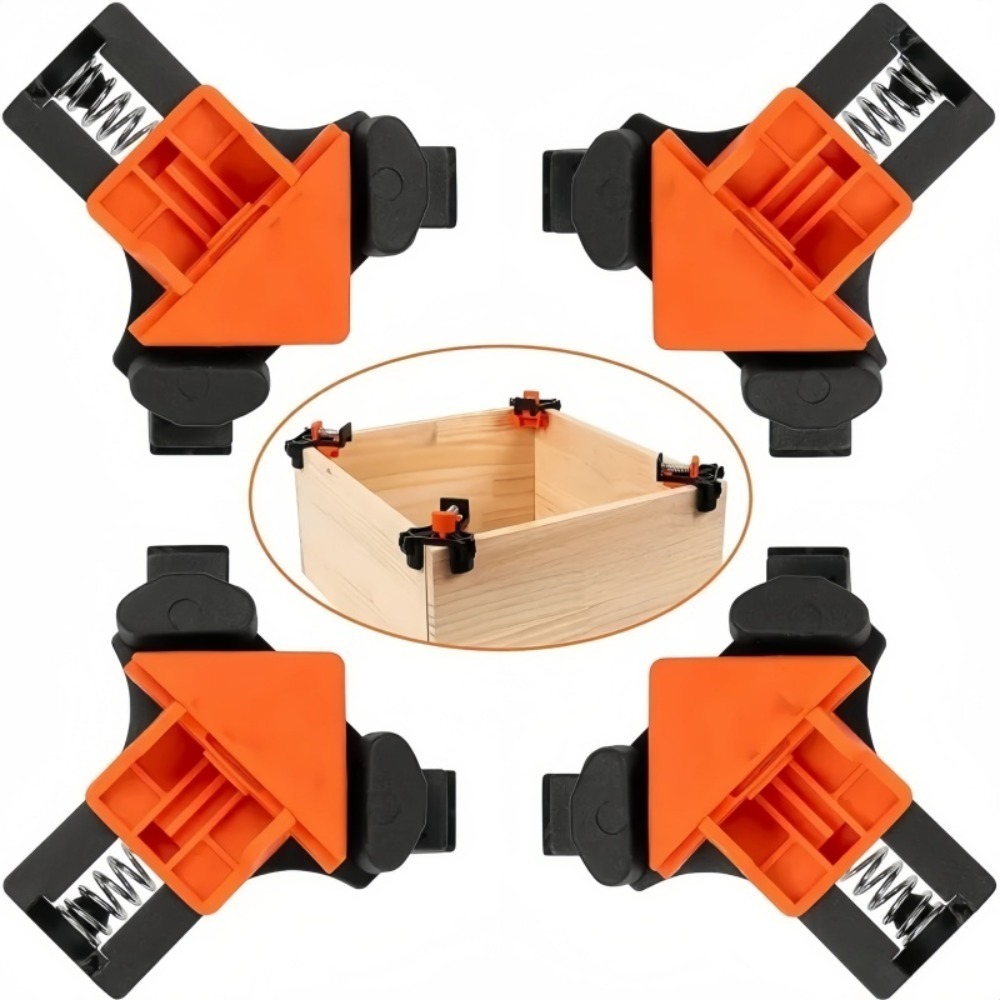 4 ชิ้น 90 °   คลิปหนีบมุมฉาก ค - Woodworking Essentials บทวิจารณ์และราคา
