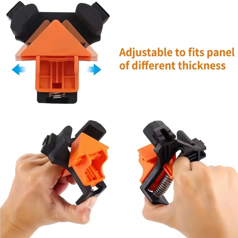 4 ชิ้น 90 °   คลิปหนีบมุมฉาก ค - Woodworking Essentials บทวิจารณ์และราคา