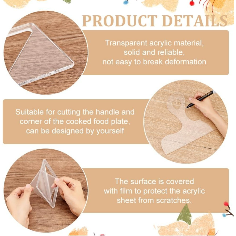 ชุดแม่แบบชาร์กูเตอรี 7 ชิ้น พร - Woodworking Essentials บทวิจารณ์และราคา