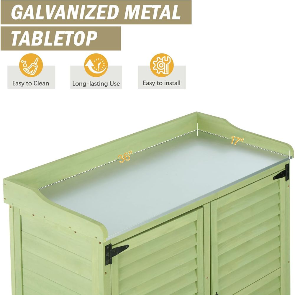 โต๊ะปลูกต้นไม้กลางแจ้งพร้อมท็อ - Woodworking Or Woodworking บทวิจารณ์และราคา