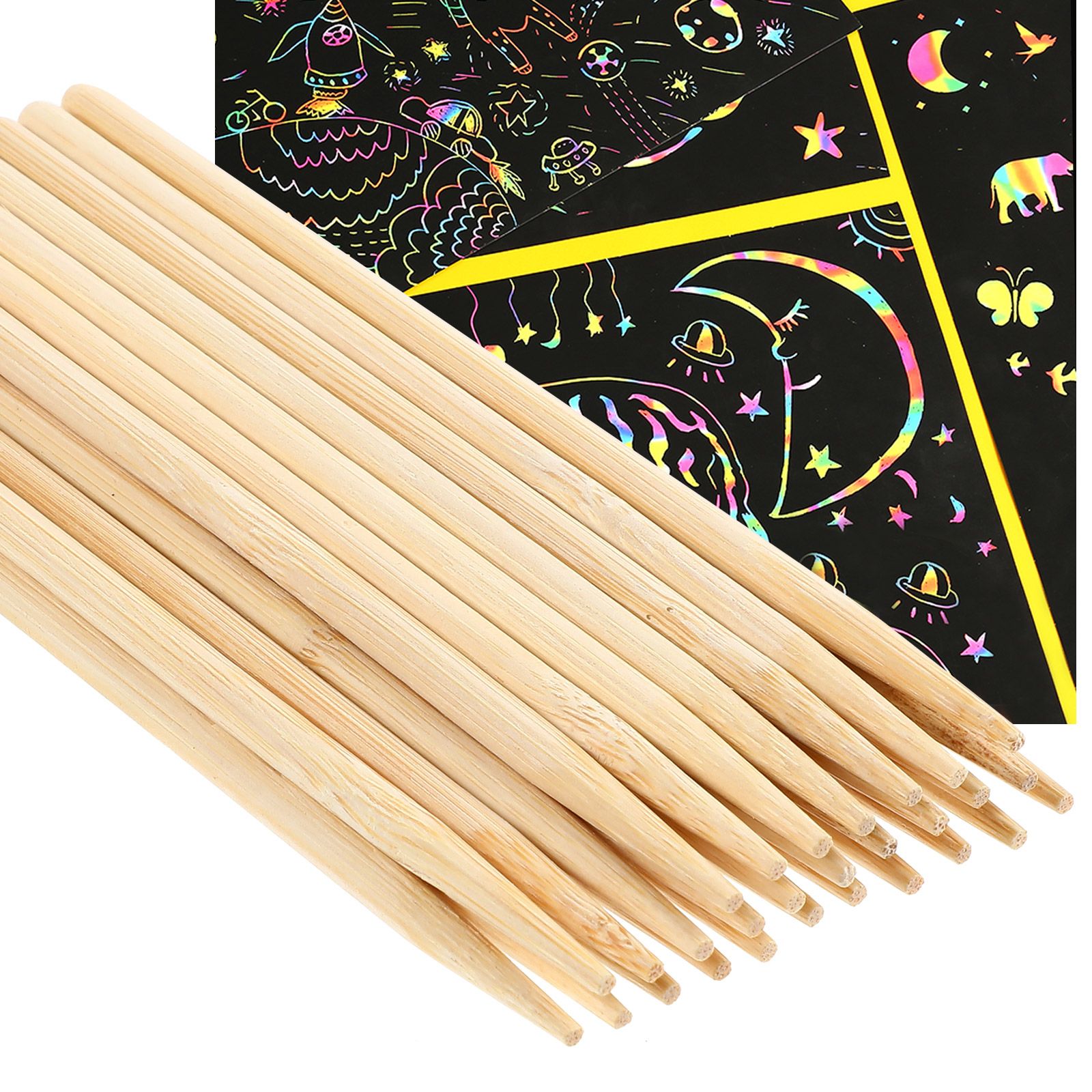 30 ชิ้นไม้ภาพวาดไม้ไผ่ปากกา Wa - Woodworking Crafts บทวิจารณ์และราคา