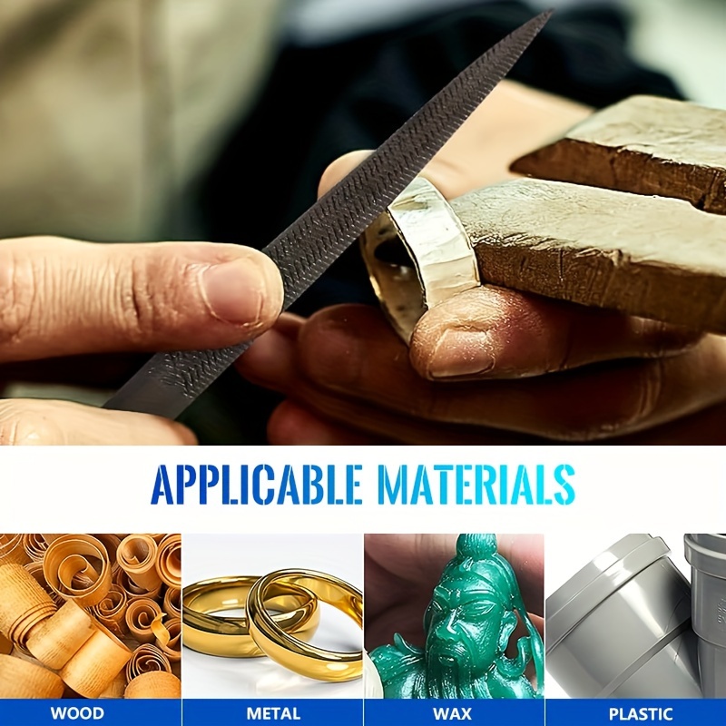 ตะไบแกะสลักขี้ผึ้งแบบมืออาชีพ  - Woodworking Files บทวิจารณ์และราคา