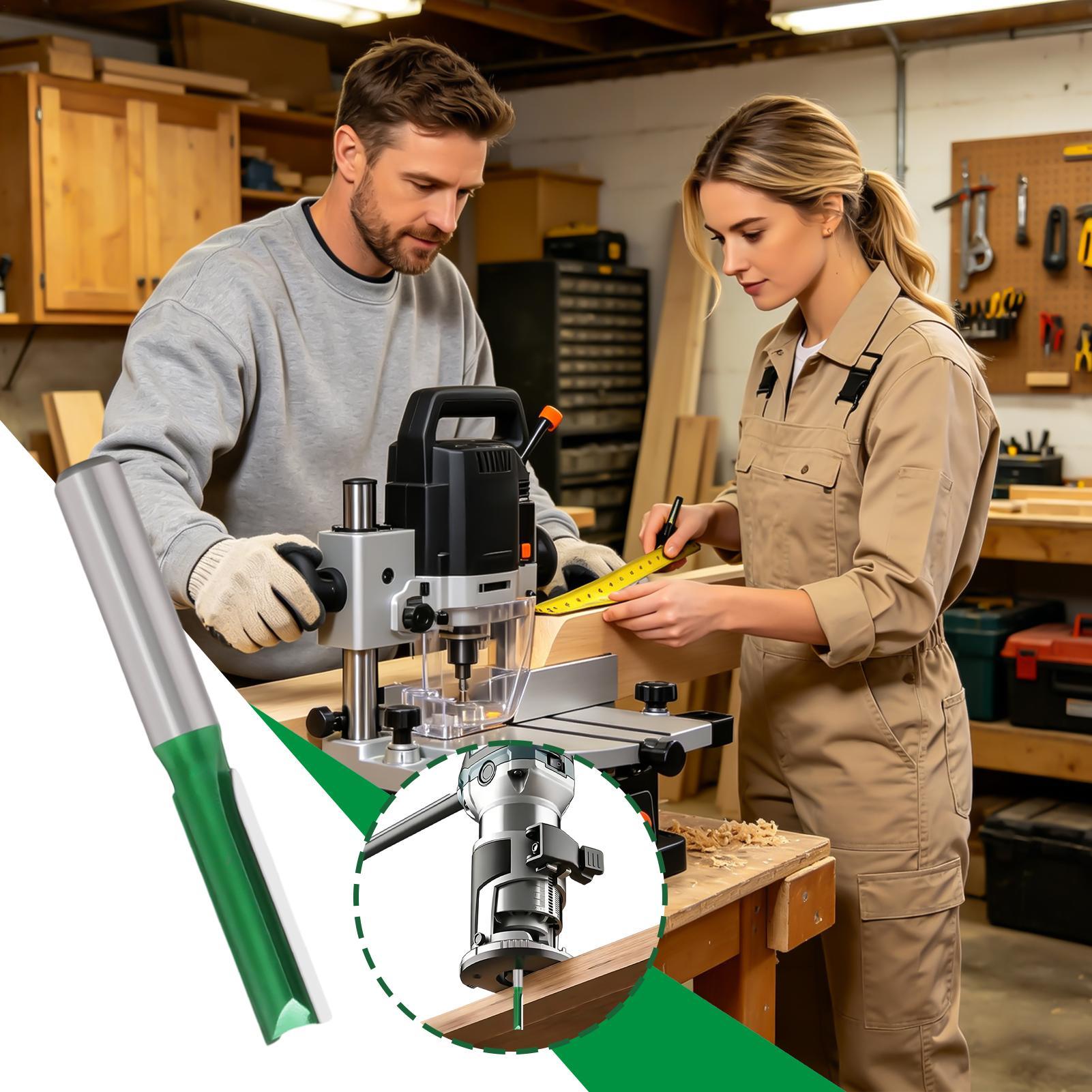 ดอกเร้าเตอร์ตรง ขนาดก้าน 8 มม. - Router Bits For Woodworking บทวิจารณ์และราคา