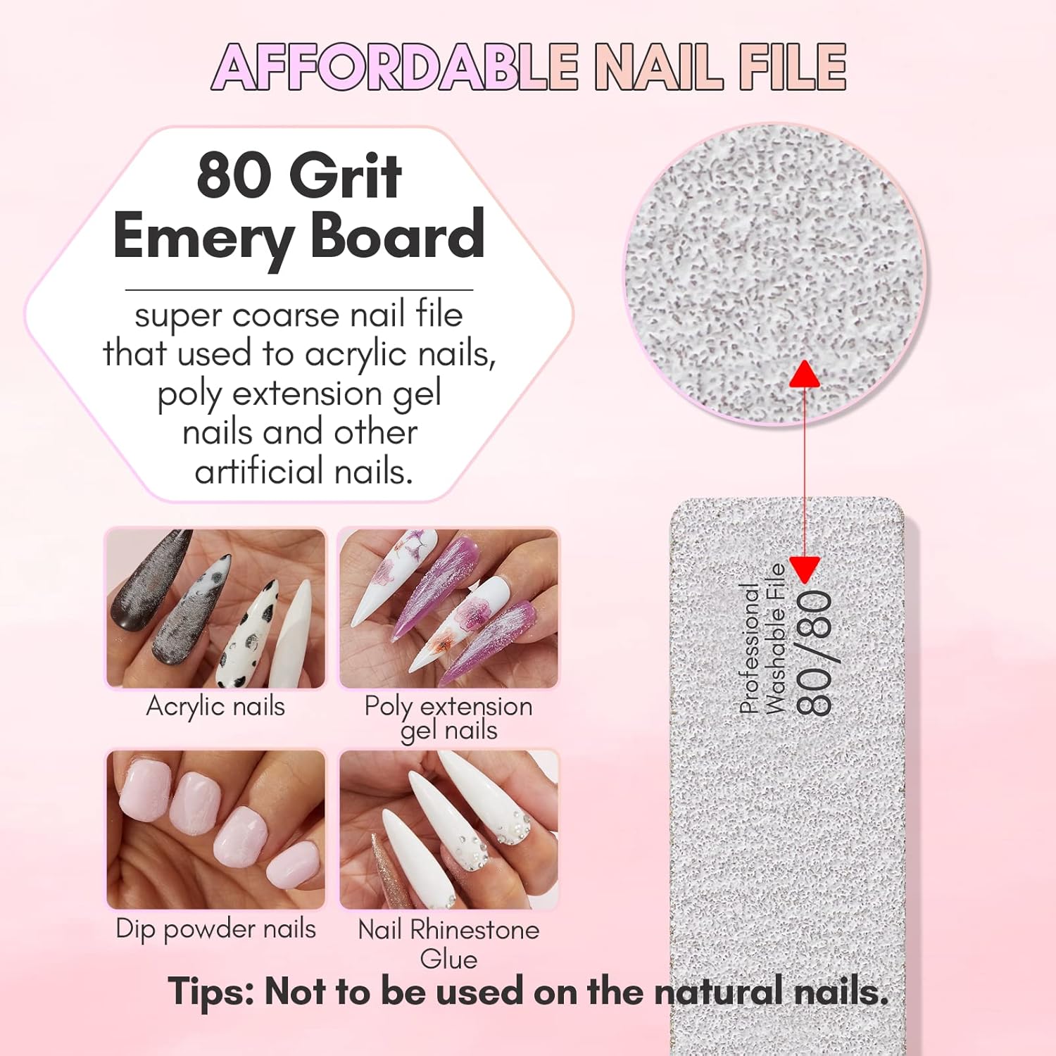 Makartt ตะไบเล็บ 10 ชิ้น Emery - Woodworking Files บทวิจารณ์และราคา