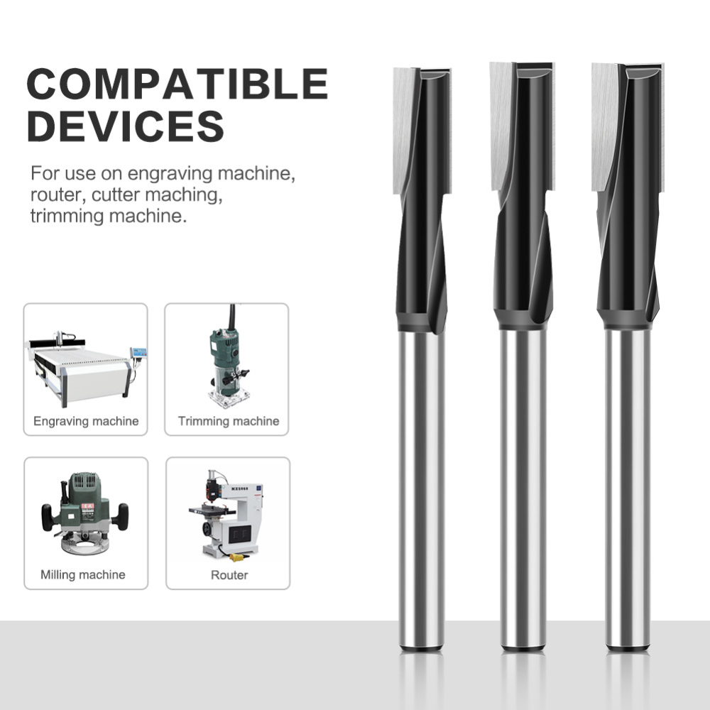 ดอกกัดตรงขนาด 12 มม. แบบสองคมต - Router Bits For Woodworking บทวิจารณ์และราคา