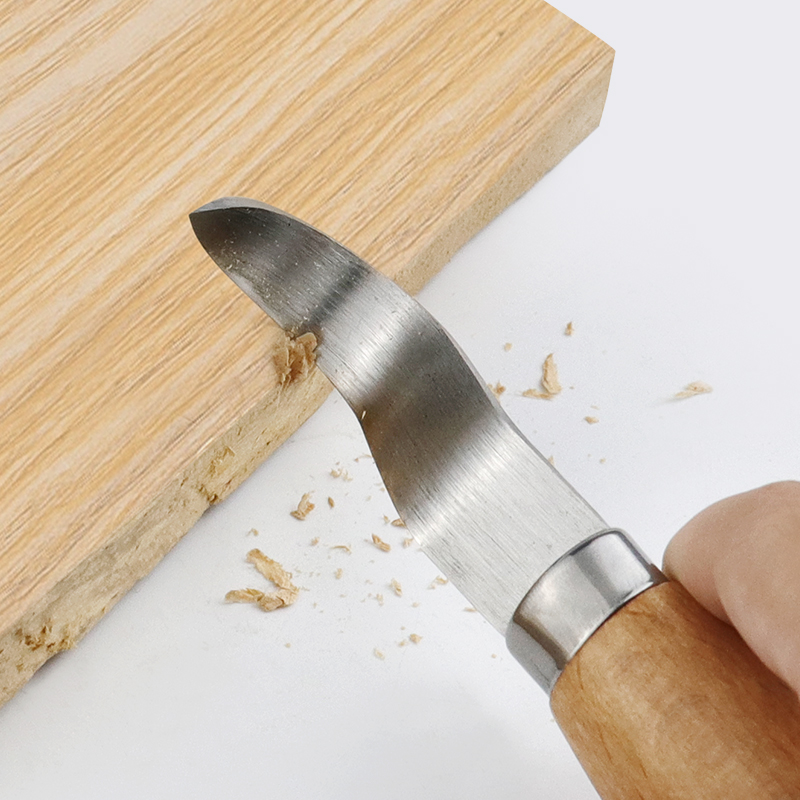 มีดแกะสลักเหล็กสแตนเลส ด้ามไม้ - Woodworking Essentials บทวิจารณ์และราคา