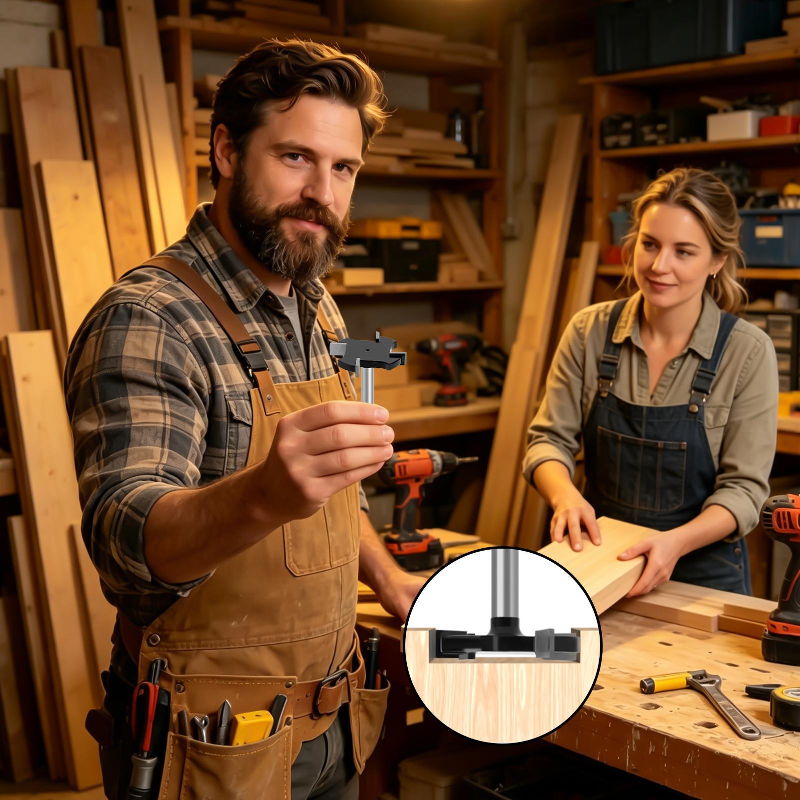 ดอกเราเตอร์แบบแบน ขนาด 1/4 นิ้ - Router Bits For Woodworking บทวิจารณ์และราคา