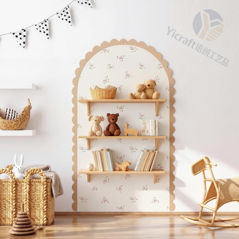 [ใหม่] ของตกแต่งผนังไม้รูปโค้ง - Woodworking Crafts บทวิจารณ์และราคา