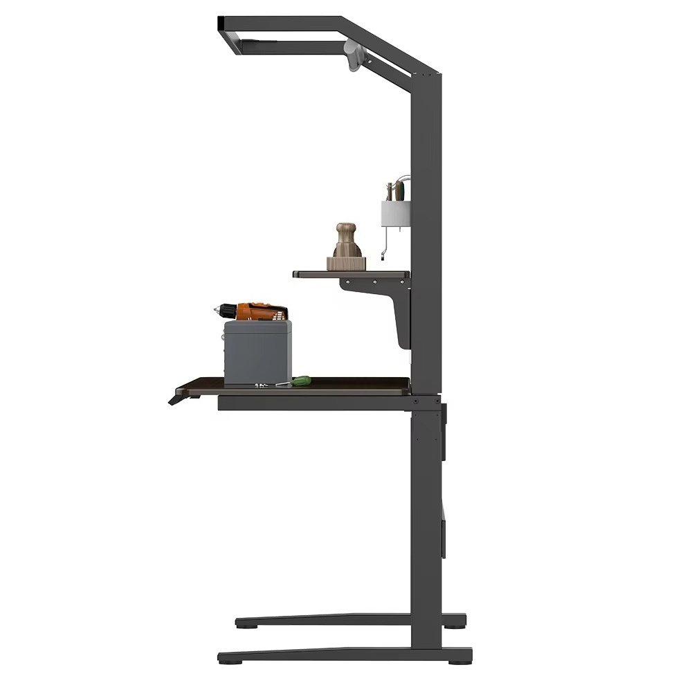 โต๊ะทำงานปรับระดับความสูงได้แบ - Woodworking Bench บทวิจารณ์และราคา