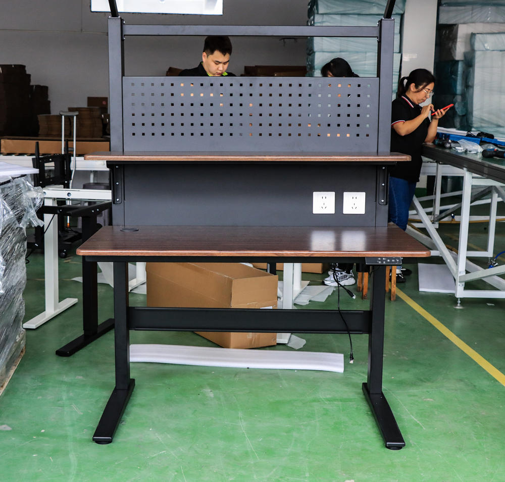 โต๊ะทำงานปรับระดับความสูงได้แบ - Woodworking Bench บทวิจารณ์และราคา