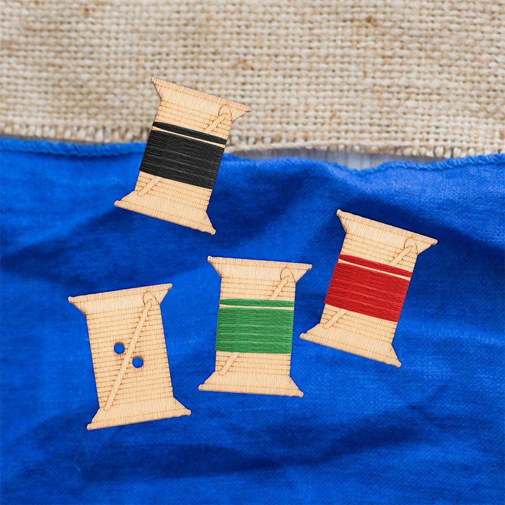 กระดาษม้วนด้ายปักผ้าทำจากไม้ 1 - Woodworking Crafts บทวิจารณ์และราคา
