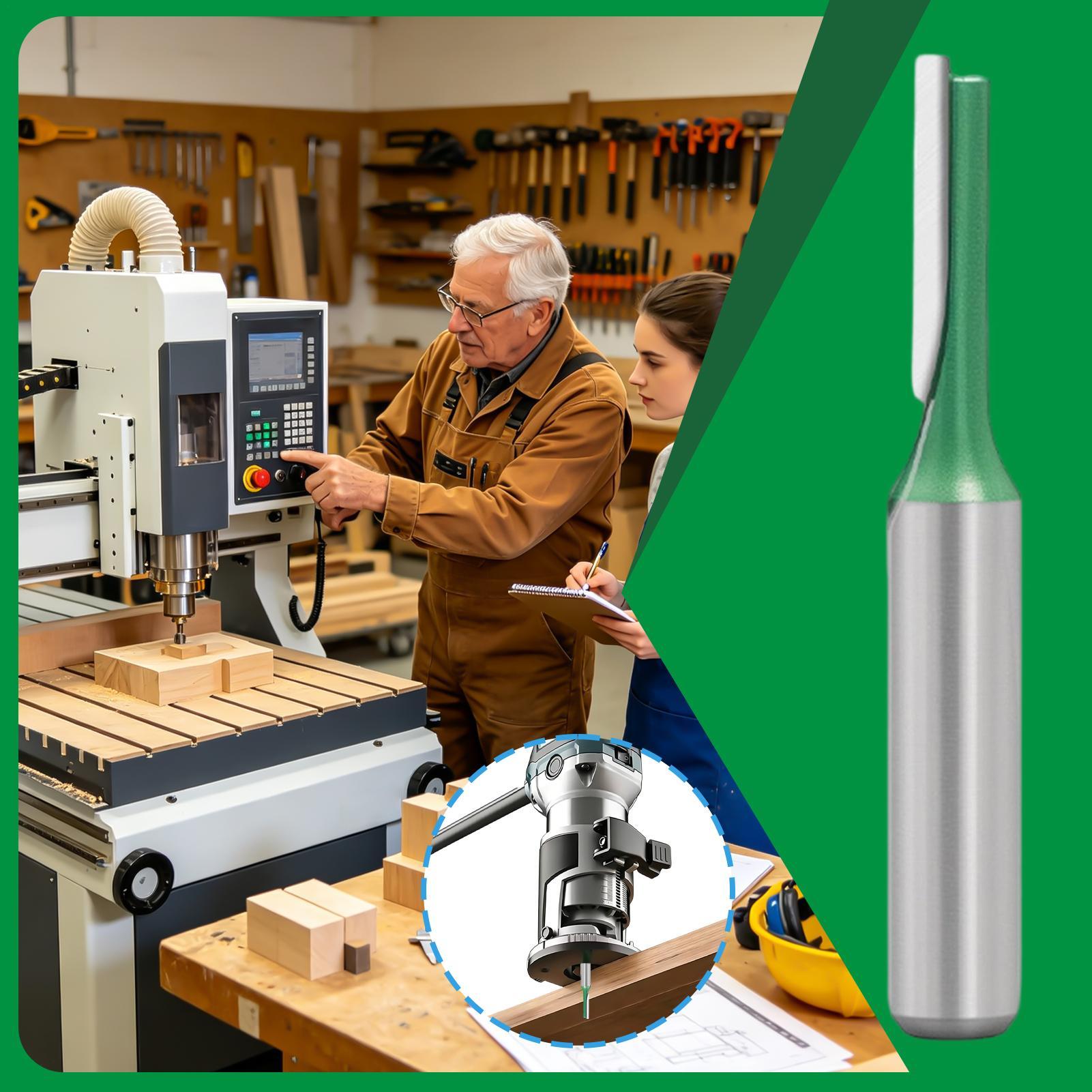 ดอกเราเตอร์ตรงสำหรับงานไม้ ขนา - Router Bits For Woodworking บทวิจารณ์และราคา