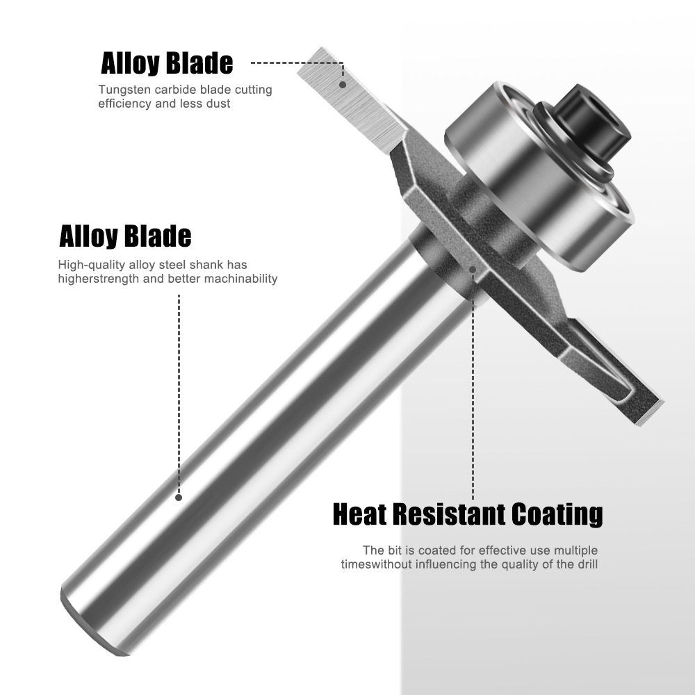 ดอกกัดร่องไม้คาร์ไบด์แบบด้ามจั - Router Bits For Woodworking บทวิจารณ์และราคา