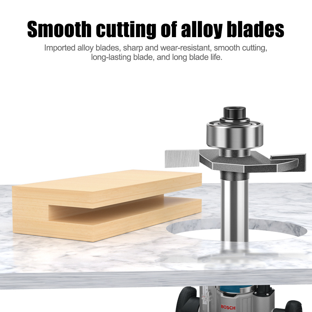 ดอกกัดร่องไม้คาร์ไบด์แบบด้ามจั - Router Bits For Woodworking บทวิจารณ์และราคา
