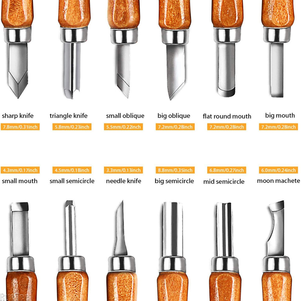 ชุดเครื่องมือแกะสลักไม้ SK2 12 - Woodworking Crafts บทวิจารณ์และราคา
