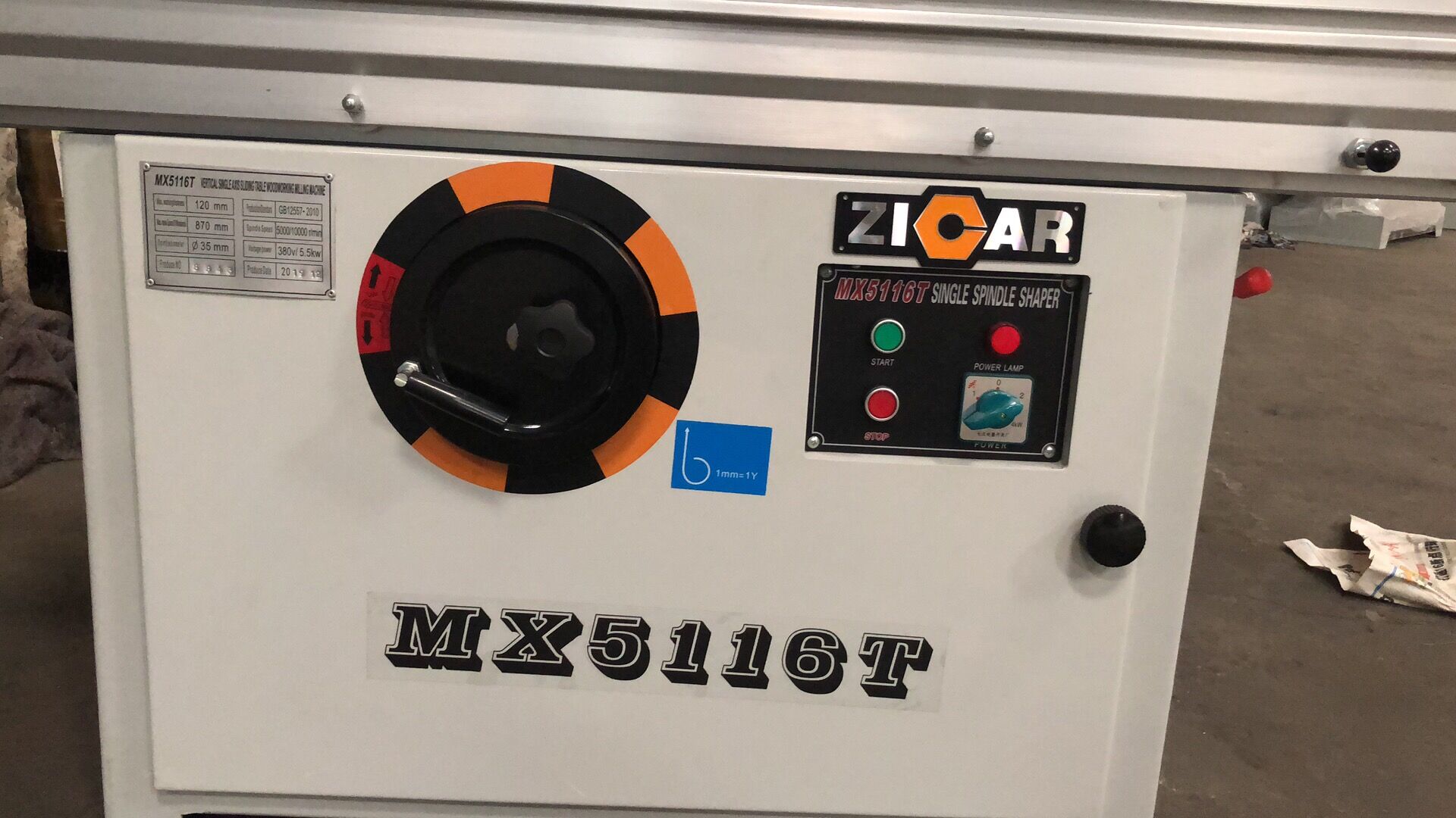 เครื่องกัดไม้ยอดนิยม ZICAR รุ่ - Zicar Woodworking Machinery บทวิจารณ์และราคา