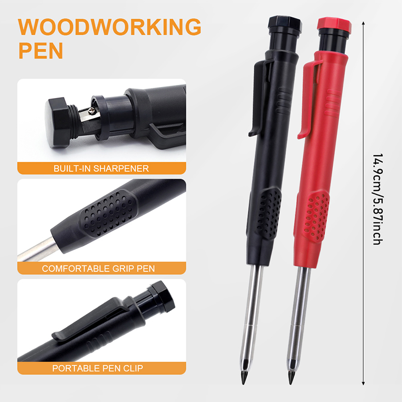 ดินสอกดช่างไม้แบบ Deep Hole หร - Woodworking Or Woodworking บทวิจารณ์และราคา
